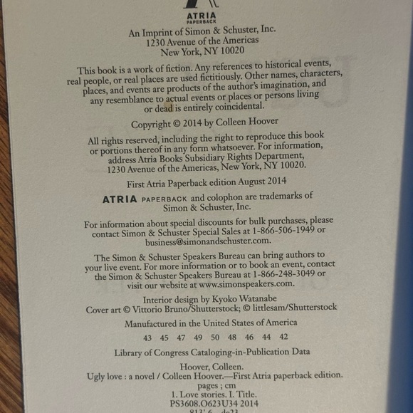 Ugly Love by Colleen Hoover - Picture 7 of 7